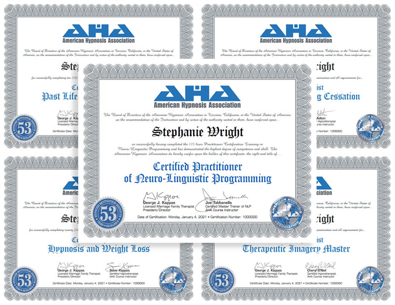 Certificates: Specialty Certification and Continuing Education Seminars