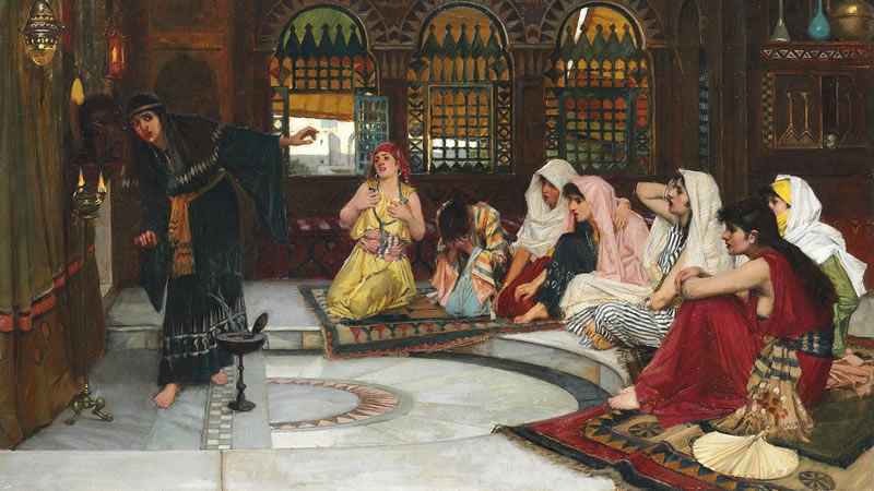 Consulting the Oracle, by John William Waterhouse