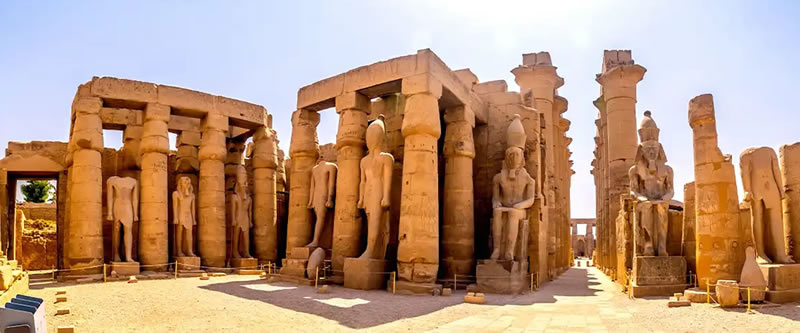 Luxor Temple, Egypt (c. 1400 BCE)