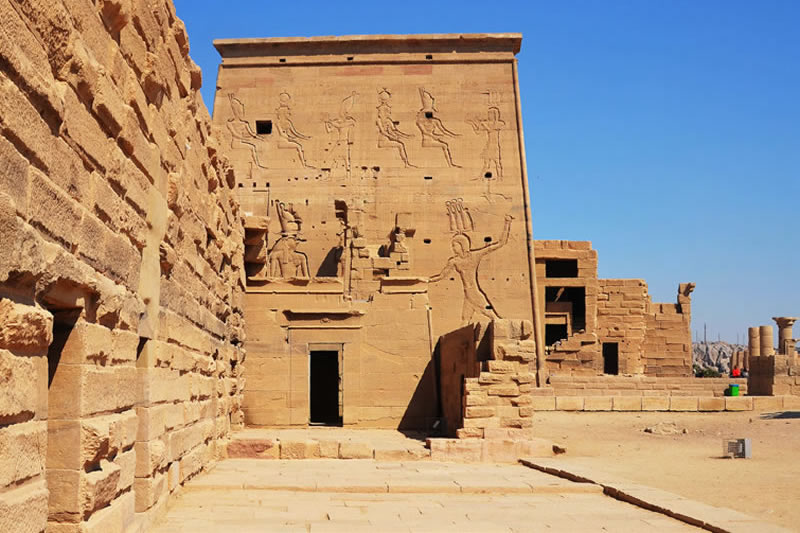 Temple of Imhotep, Philae, Egypt (c. 664 BCE)